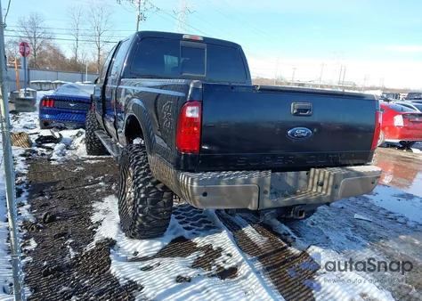 2011 Ford F-250 Lariat from USA, damaged, VIN 1FT7W2BT6BEA00249